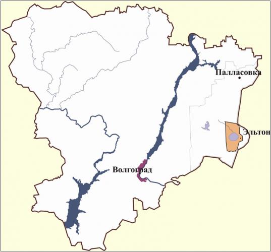 Карта палласовского района волгоградской области подробная